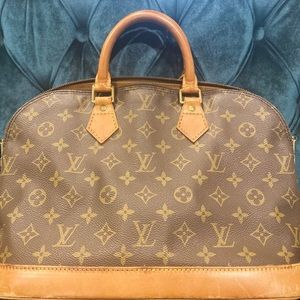 Authentic Louis Vuitton Alma PM Handbag